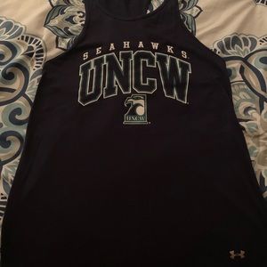 Navy blue under armor tank top!